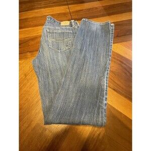 Abercrombie & Fitch Womens Jeans Blue Size 4L Erin Bootcut Low Rise Whiskered